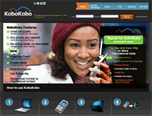 Tablet Screenshot of kobokobo.com